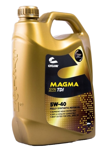 Моторное масло Cyclon MAGMA SYN TDI 5W40, 4л